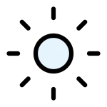 Sun SVG Icon